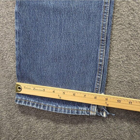 Vintage Levis 517 Jeans Womens 5 Juniors Blue Bootcut Low Rise Made USA 90s - Picture 10 of 10